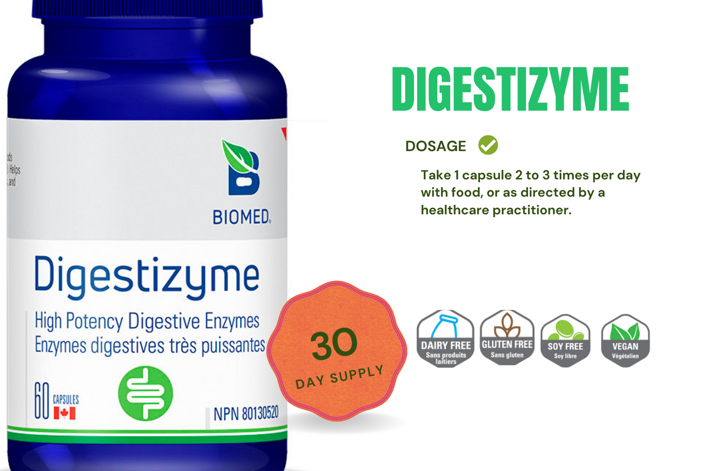 Digestizyme High Potency Digestive Enzyme