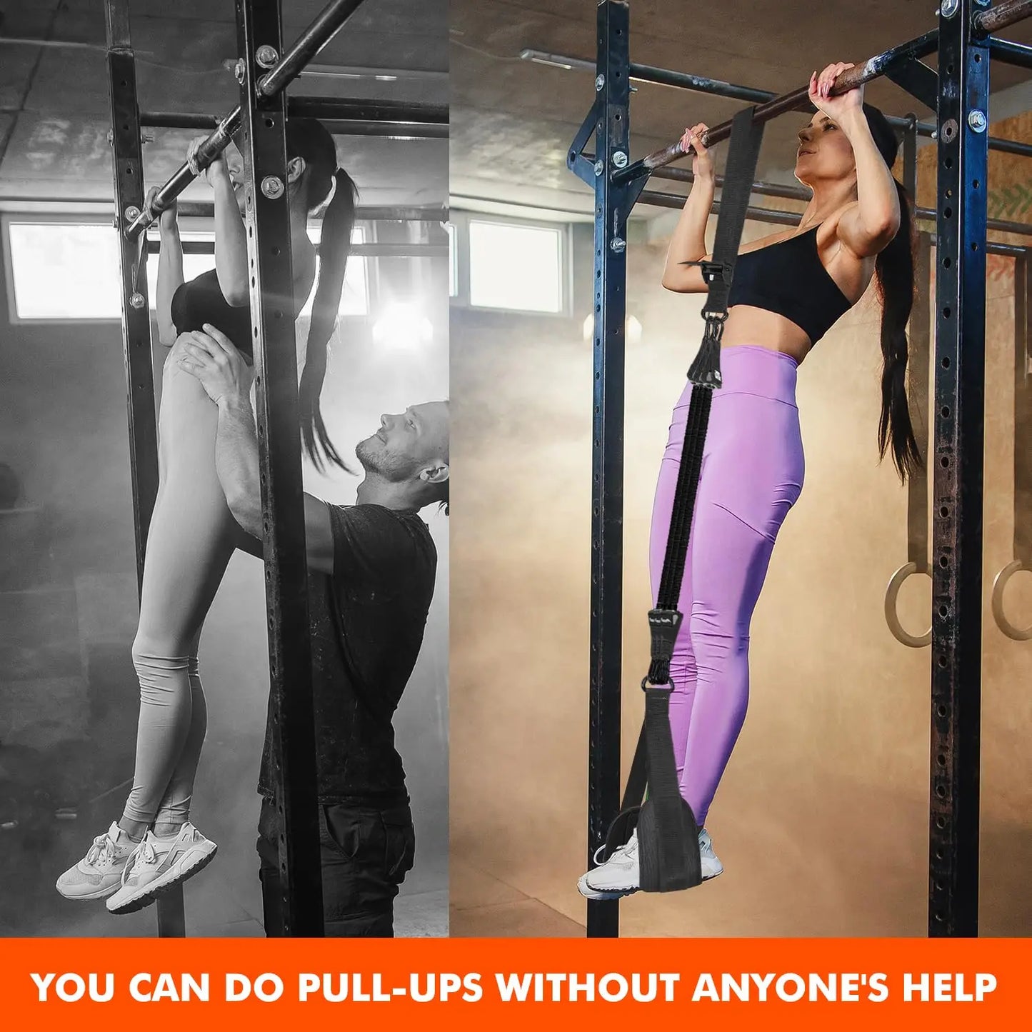 Pull Up Assist Bands 75-300 LBS for High Intensity Training